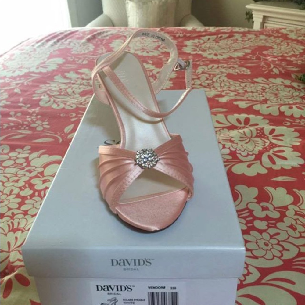 David’s Bridal Bellini Heels